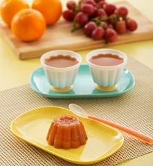 Gelatina de naranja y uva