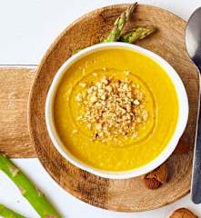 Havuç, Kuşkonmaz ve Bademli Çorba