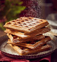 Nougatwaffeln