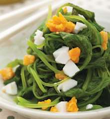 莧菜炒鹹蛋