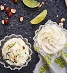 Panna lime e nocciole