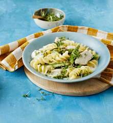 Königsberger Hähnchenpasta