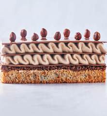 Pastel avellanado crispie