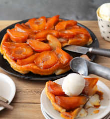 Tatin de poire au caramel