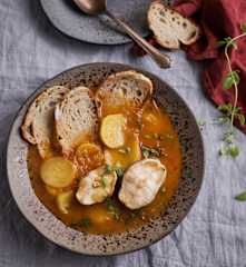 Sopa de peixe alentejana