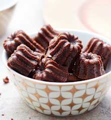 Cannelés bordelais au chocolat