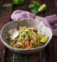 Salade de légumes citronée