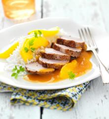 Filet mignon aux nectarines