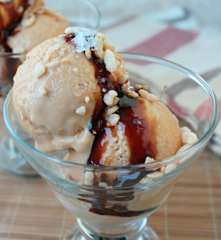 Helado de caramelo