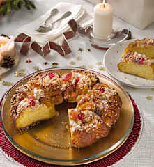 Roscón de Reyes sin gluten