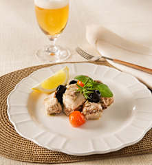 Conejo al estilo mediterráneo