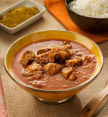 Vindaloo de cordero - India