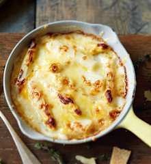 Gratin d'asperges à l'appenzeller