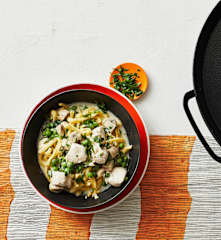 Hähnchengulasch mit Frischkäsesauce