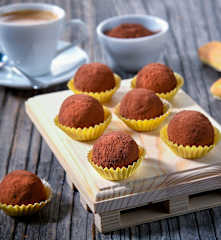 Tartufini al tiramisù