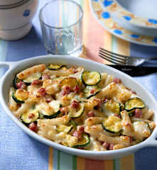 Timballo al forno con zucchine (senza glutine)