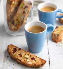 Biscotti de chabacano y pistache