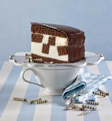 Schachbrett-Torte