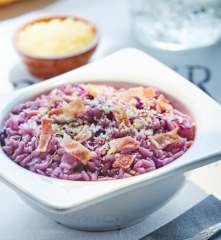 Risotto al vino tinto