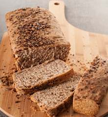Pan de centeno con masa agria