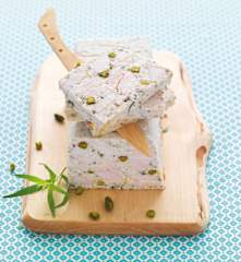 Terrine de poulet à l'estragon