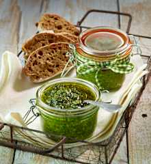 Pesto with Rocket and Chilli