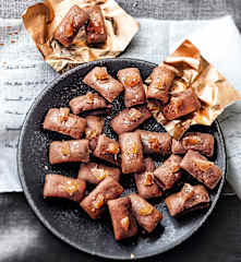 Mini-lingots marron-chocolat