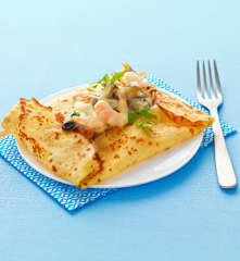 Crêpes salate ai frutti di mare (senza glutine)
