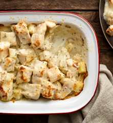 Smoked Haddock and Cauliflower Bake