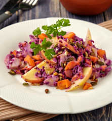 Podzimní celerový salát