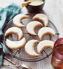 Orientalische Mondkekse