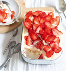 Tiramisu aux fraises