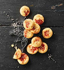 Erdbeer-Swirl-Cookies