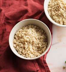 Arroz basmati integral (Cocción de arroz)