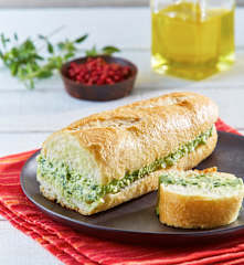 Barra de pan con formaggio