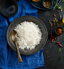 White basmati rice