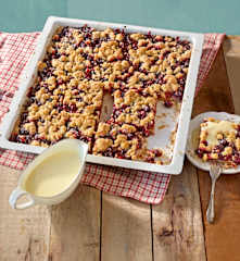 Kirschendatschi mit Weißbier-Sabayon