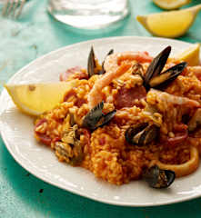 Seafood Risotto with Chorizo