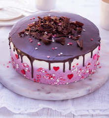 Waldfrucht-Frischkäse-Torte