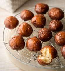 Gluten-free Glazed Doughnut Bites