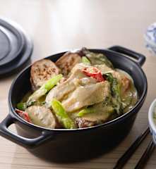 泰式檸香松阪綠咖哩