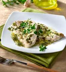Pesce spada al salmoriglio