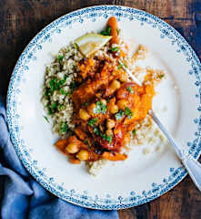 Guiso de verduras de raíz