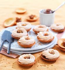 Douceur ardéchoise, mini-tartelettes à la crème de marron