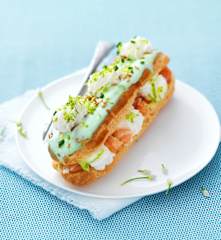 Eclairs saumon et pomme verte