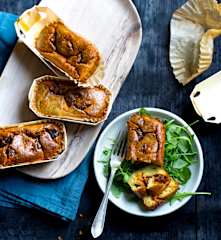 Petits cakes courgette-chorizo