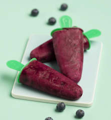 Heidelbeer-Joghurt-Pops