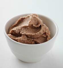 Sorvete rápido de chocolate