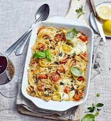 Zitronen-Ziti mit Mascarpone