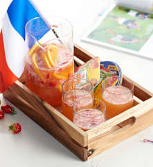 Cocktail fruité à la bière blanche